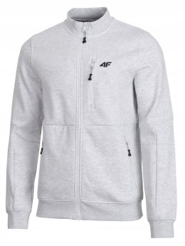 4F OCIEPLANA MĘSKA BLUZA BOMBERKA ROZPINANA BAWEŁNIANA ZAMKI / rozm XL