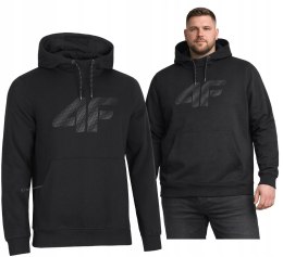 4F OCIEPLANA MĘSKA BLUZA DRESOWA Z KAPTUREM KANGURKA / rozm XXXL 3XL