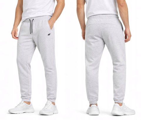 4F MĘSKIE SPODNIE DRESOWE DRESY JOGGERY BAWEŁNA / rozm XXXL 3XL