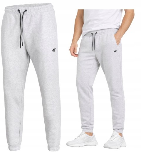 4F MĘSKIE SPODNIE DRESOWE DRESY JOGGERY BAWEŁNA / rozm XXXXXL 5XL
