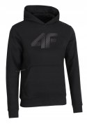 4F OCIEPLANA MĘSKA BLUZA DRESOWA Z KAPTUREM KANGURKA / rozm L