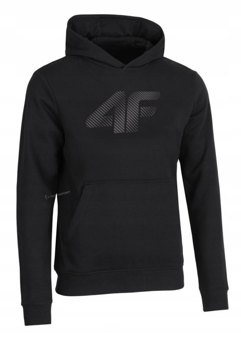 4F OCIEPLANA MĘSKA BLUZA DRESOWA Z KAPTUREM KANGURKA / rozm L