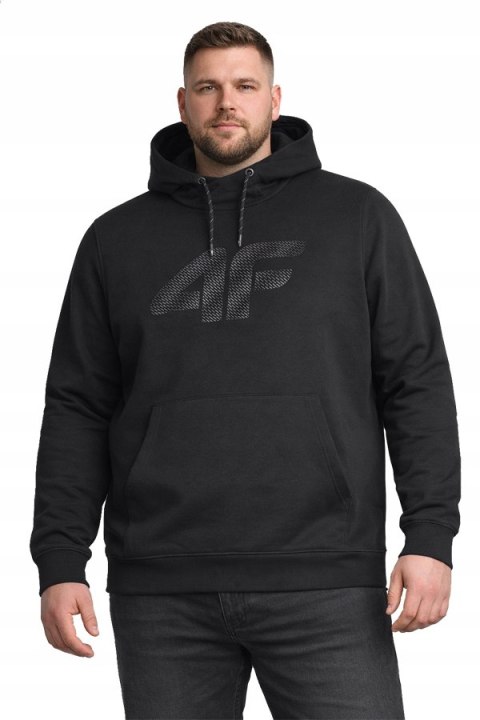 4F OCIEPLANA MĘSKA BLUZA DRESOWA Z KAPTUREM KANGURKA / rozm XXXL 3XL