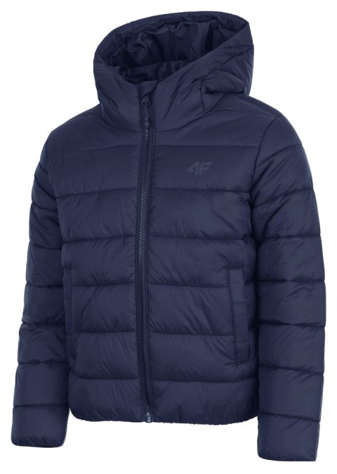 4F CHŁOPIĘCA KURTKA PUCHOWA PIKOWANA / rozm 146
