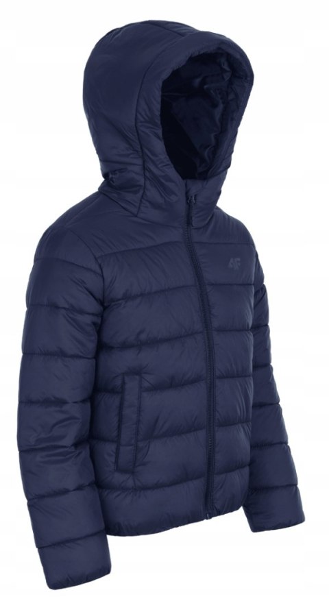4F CHŁOPIĘCA KURTKA PUCHOWA PIKOWANA / rozm 146