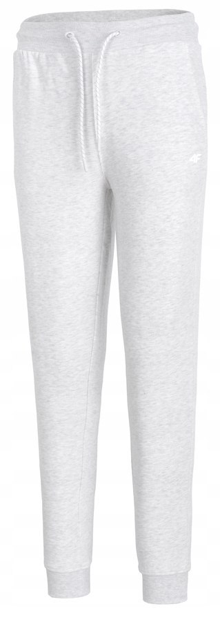 4F DAMSKIE SPODNIE DRESOWE BAWEŁNA JOGGERY / rozm L