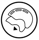 4F KASK NARCIARSKI Z SZYBĄ WIZJER rozm S/M 55-59cm