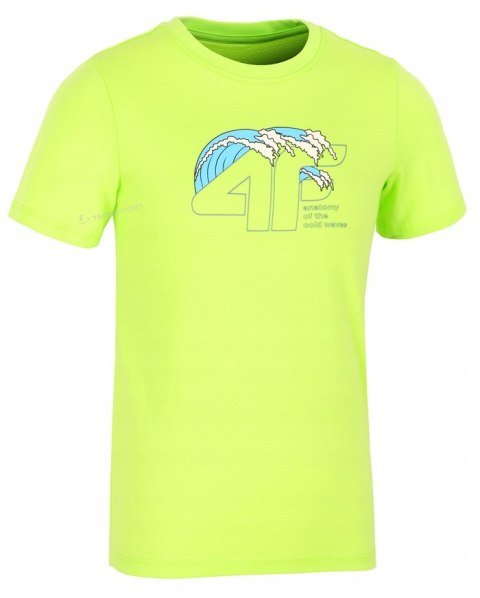 4F CHŁOPIĘCA KOSZULKA T-SHIRT BAWEŁNA / rozm 146