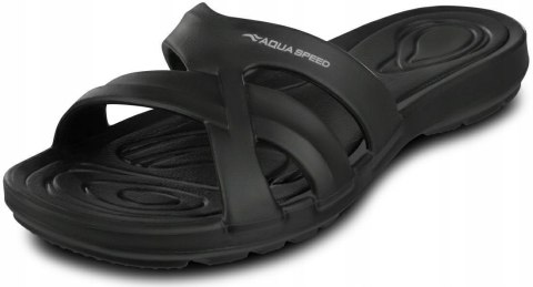 AQUA SPEED DAMSKIE KLAPKI BASENOWE PLAŻOWE SPORTOWE 37
