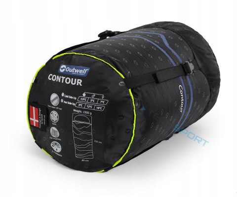KOMFORTOWY ŚPIWÓR OUTWELL CONTOUR -13st WYPRZEDAŻ