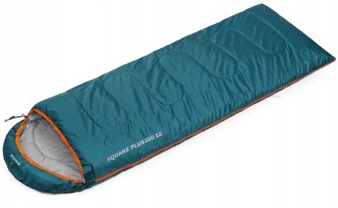 ŚPIWÓR BERGSON SQUARE PLUS 200 EZ 2w1 DO -1st | CIEPŁY WYGODNY | TURKUS