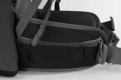 WENTYLOWANY PLECAK TURYSTYCZNY BERGSON PUMORI | POJEMNOŚĆ 50L | CZARNY