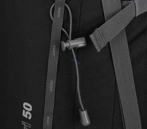 WENTYLOWANY PLECAK TURYSTYCZNY BERGSON PUMORI | POJEMNOŚĆ 50L | CZARNY
