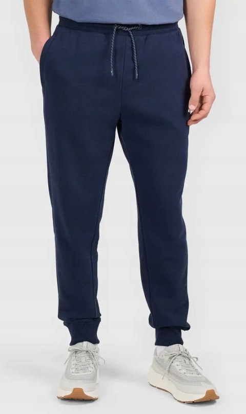 4F MĘSKIE SPODNIE DRESOWE JOGGERY BAWEŁNA ZAMYKANE KIESZENIE / XXXL 3XL