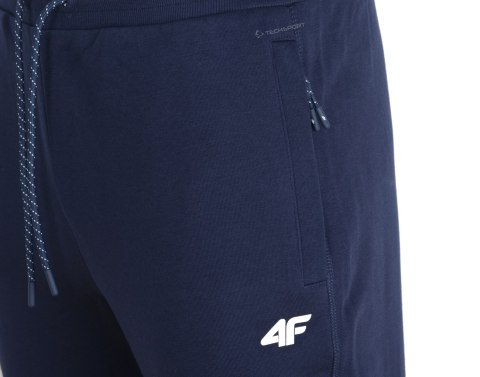 4F MĘSKIE SPODNIE DRESOWE JOGGERY BAWEŁNA ZAMYKANE KIESZENIE / XXXXXL 5XL