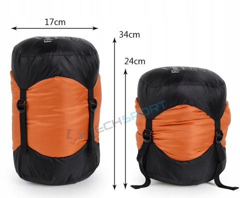 FJORD NANSEN FINMARK XL | CIEPŁY ŚPIWÓR DO -10st | 970g | ZAMEK LEWY