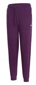 4F DAMSKIE SPODNIE DRESOWE BAWEŁNA JOGGERY / rozm XL