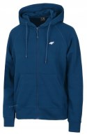 4F DAMSKA BLUZA BAWEŁNIANA ROZPINANA Z KAPTUREM / rozm S