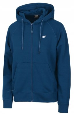 4F DAMSKA BLUZA BAWEŁNIANA ROZPINANA Z KAPTUREM / rozm S