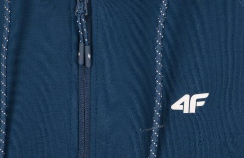 4F DAMSKA BLUZA BAWEŁNIANA ROZPINANA Z KAPTUREM / rozm S