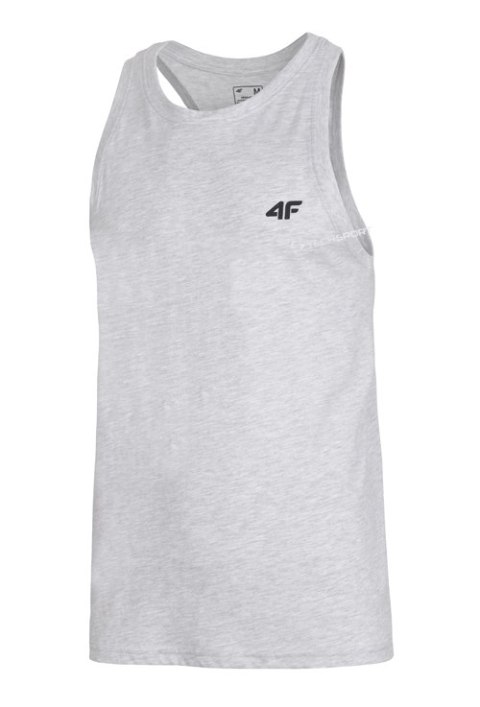 4F MĘSKA KOSZULKA NA RAMIĄCZKACH BAWEŁNA / rozm XL