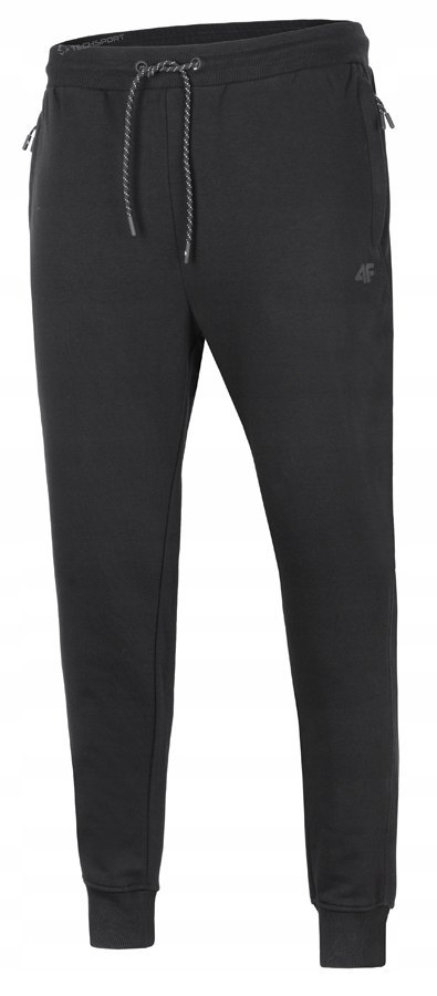 4F MĘSKIE SPODNIE DRESOWE JOGGERY BAWEŁNA ZAMYKANE KIESZENIE / XXXXXL 5XL