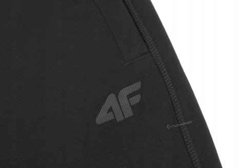 4F MĘSKIE SPODNIE DRESOWE JOGGERY BAWEŁNA ZAMYKANE KIESZENIE / rozm L