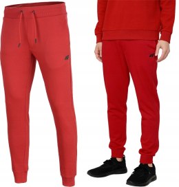 4F MĘSKIE SPODNIE DRESOWE DRESY JOGGERY BAWEŁNA / rozm M