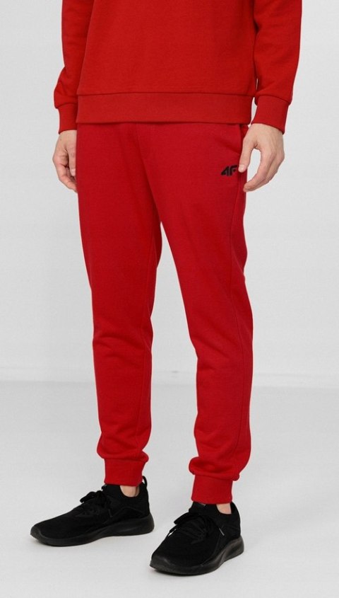 4F MĘSKIE SPODNIE DRESOWE DRESY JOGGERY BAWEŁNA / rozm M