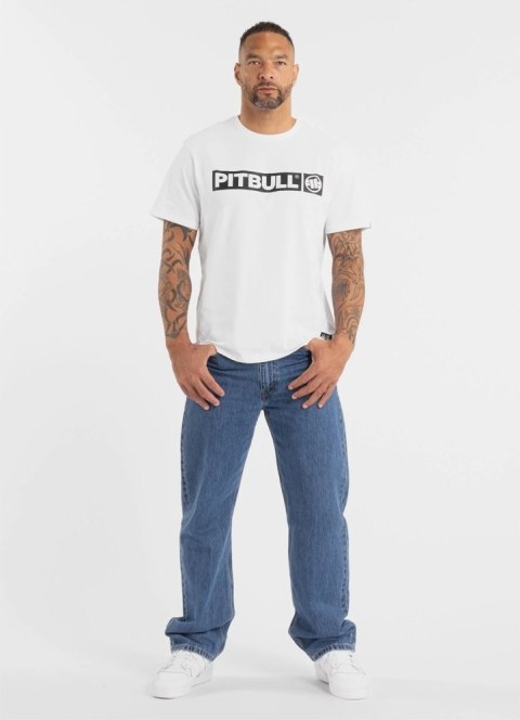 PITBULL KOSZULKA MĘSKA BAWEŁNIANA T-SHIRT DUŻE LOGO NA PIERSI / roz. 3XL