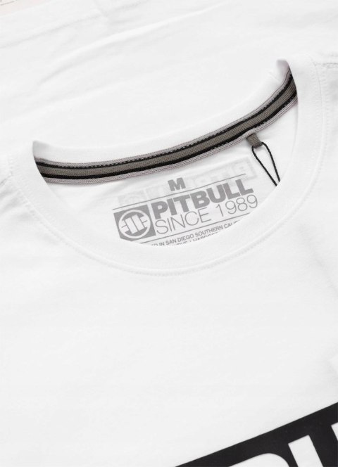 PITBULL KOSZULKA MĘSKA BAWEŁNIANA T-SHIRT DUŻE LOGO NA PIERSI / roz. XL