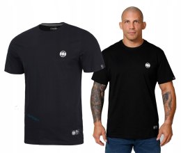 PITBULL KOSZULKA MĘSKA T-SHIRT 100% BAWEŁNA MAŁE LOGO KLASYCZNA / roz. M