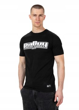 PITBULL KOSZULKA MĘSKA T-SHIRT CLASSIC BOXING Z NAPISEM NA PIERSI L