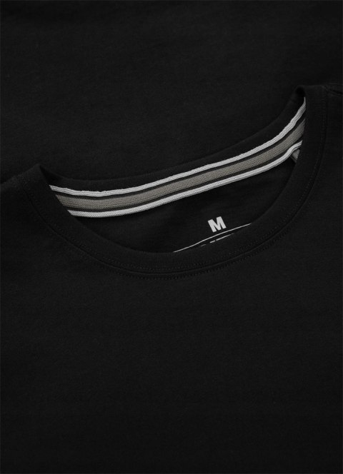 PITBULL KOSZULKA MĘSKA T-SHIRT SMALL LOGO 100% BAWEŁNA KLASYCZNA CZARNA M