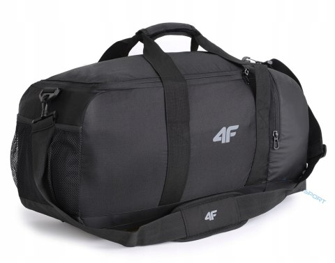 4F TORBA SPORTOWA TRENINGOWA NA SIŁOWNIE Z KIESZENIĄ NA BUTY CZARNA 40L
