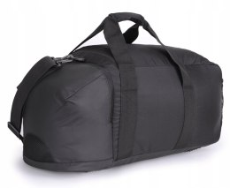 4F TORBA SPORTOWA TRENINGOWA NA SIŁOWNIE Z KIESZENIĄ NA BUTY CZARNA 40L