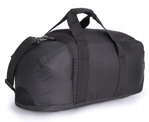 4F TORBA SPORTOWA TRENINGOWA NA SIŁOWNIE Z KIESZENIĄ NA BUTY CZARNA 40L