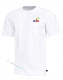ADIDAS WYGODNA MĘSKA BAWEŁNIANA KOSZULKA Z MAŁYM LOGIEM NA PIERSI / XL