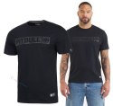 PITBULL KOSZULKA MĘSKA T-SHIRT 100% BAWEŁNA DUŻE LOGO CZARNA / roz. 3XL