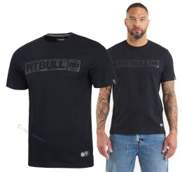 PITBULL KOSZULKA MĘSKA T-SHIRT 100% BAWEŁNA DUŻE LOGO CZARNA / roz. 3XL