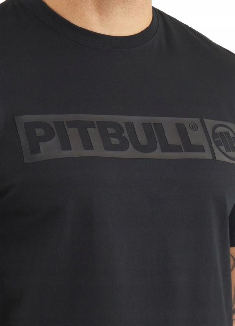 PITBULL KOSZULKA MĘSKA T-SHIRT 100% BAWEŁNA DUŻE LOGO CZARNA / roz. 3XL