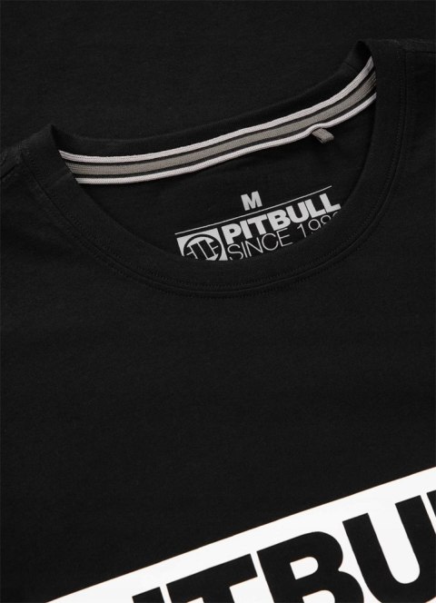 PITBULL KOSZULKA MĘSKA T-SHIRT 100% BAWEŁNA DUŻE LOGO CZARNA / roz. XXL
