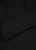 PITBULL ELEGANCKA MĘSKA KOSZULKA POLO Z MAŁYM LOGIEM CZARNA / roz. 3XL