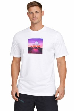 ADIDAS WYGODNA KOSZULKA MĘSKA T-SHIRT 100% BAWEŁNA Z GRAFIKĄ / roz. 4XL