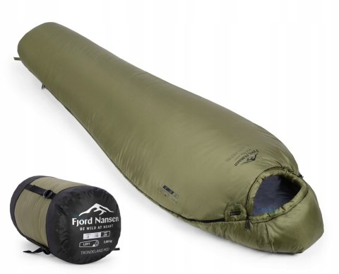 FJORD NANSEN TRONDELAND MID | ŚPIWÓR MUMIA DO -29st | ZAMEK LEWY