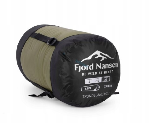 FJORD NANSEN TRONDELAND MID | ŚPIWÓR MUMIA DO -29st | ZAMEK LEWY