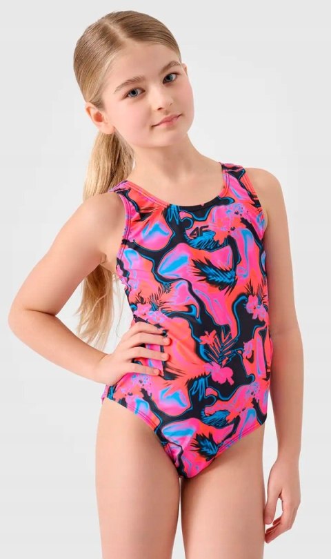 4F DZIEWCZĘCY JEDNOCZĘŚCIOWY STRÓJ KOSTIUM KĄPIELOWY rozm 146/152