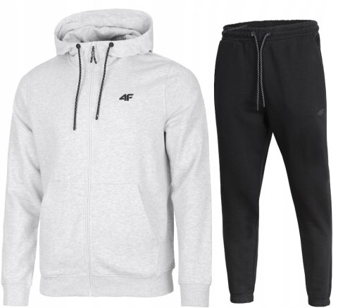 4F MĘSKI DRES BAWEŁNA KOMPLET BLUZA ROZPINANA SPODNIE / rozm XXL