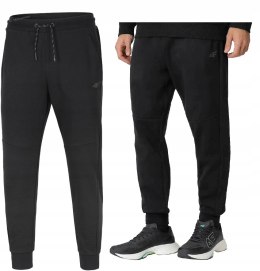 4F MĘSKIE SPODNIE DRESOWE DRESY JOGGERY BAWEŁNA / rozm XXL