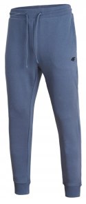 4F MĘSKIE SPODNIE DRESOWE JOGGERY BAWEŁNA ZAMYKANE KIESZENIE / XXXL 3XL